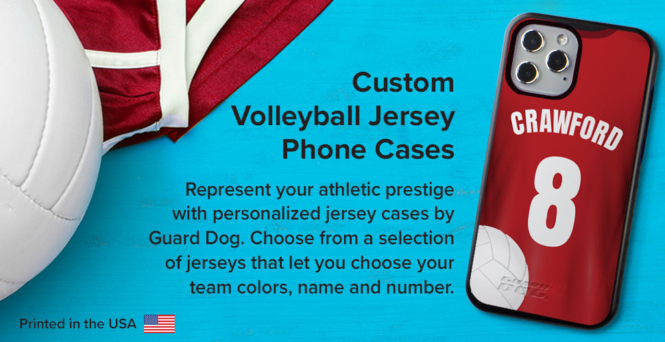 Custom Volleyball Phone Case